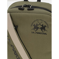 La Martina Bicolor Canvas Backpack