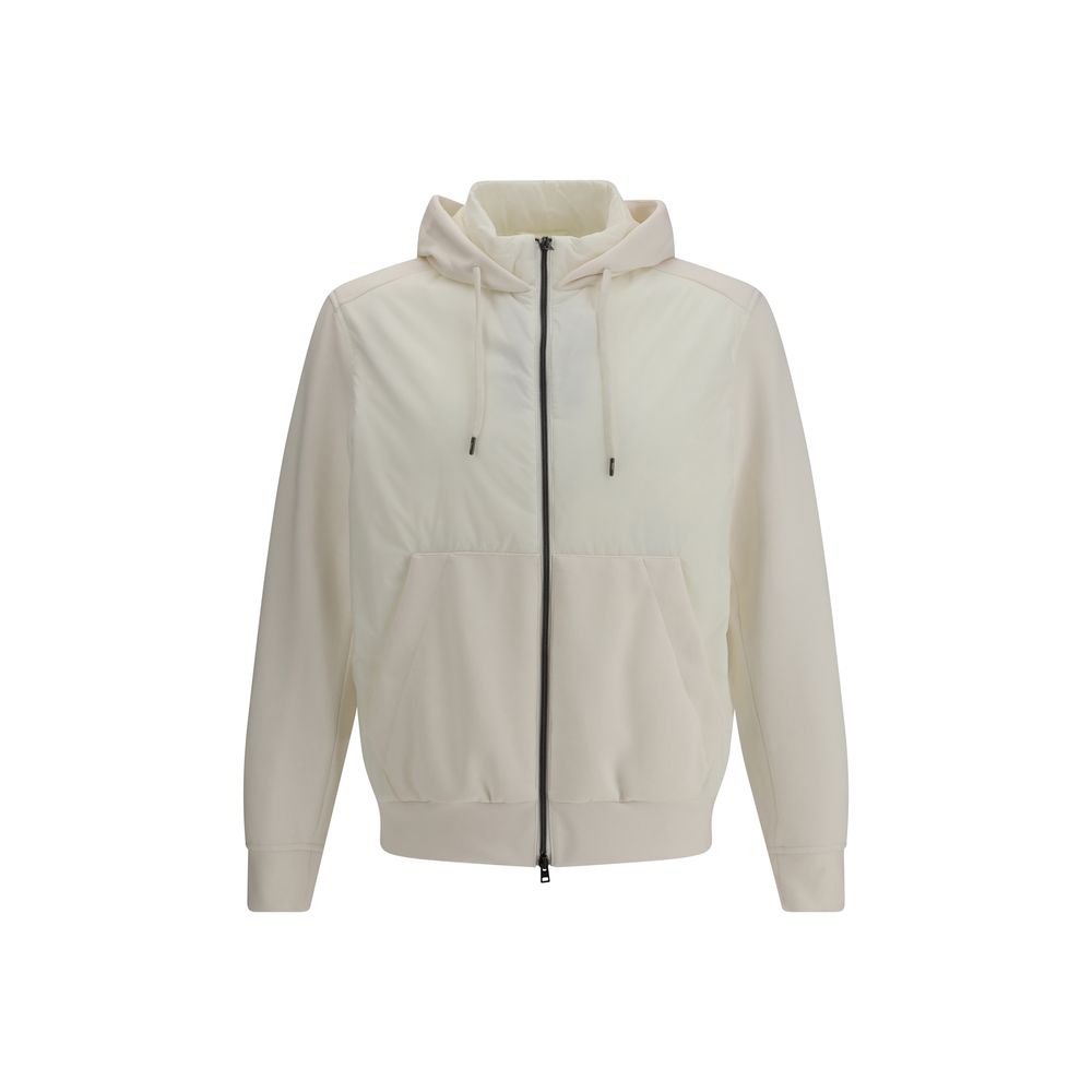 Herno Weiße Polyamid-Shelljacke