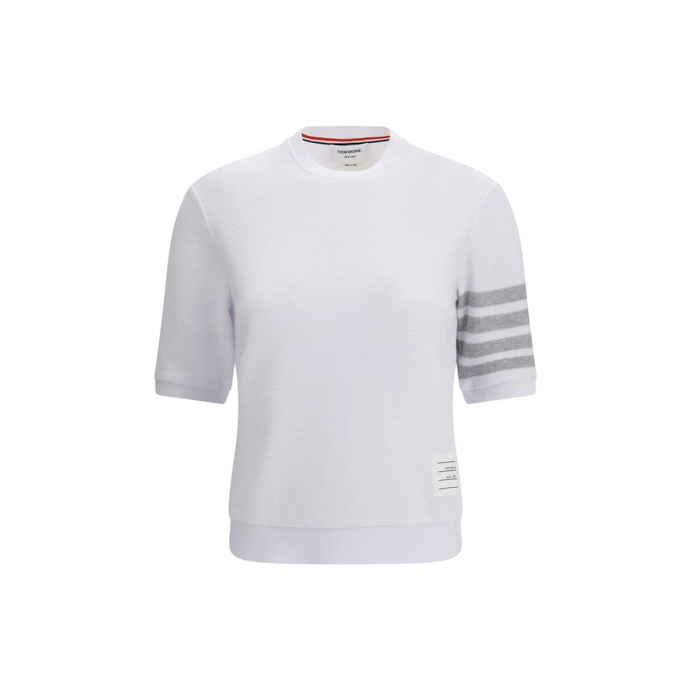Thom Browne Weiße Baumwoll-Sportkleidung