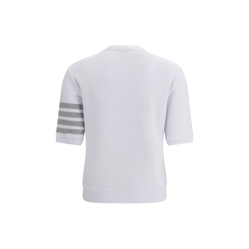 Thom Browne Weiße Baumwoll-Sportkleidung