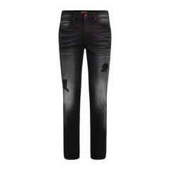 Guess Black Cotton Jeans Denim