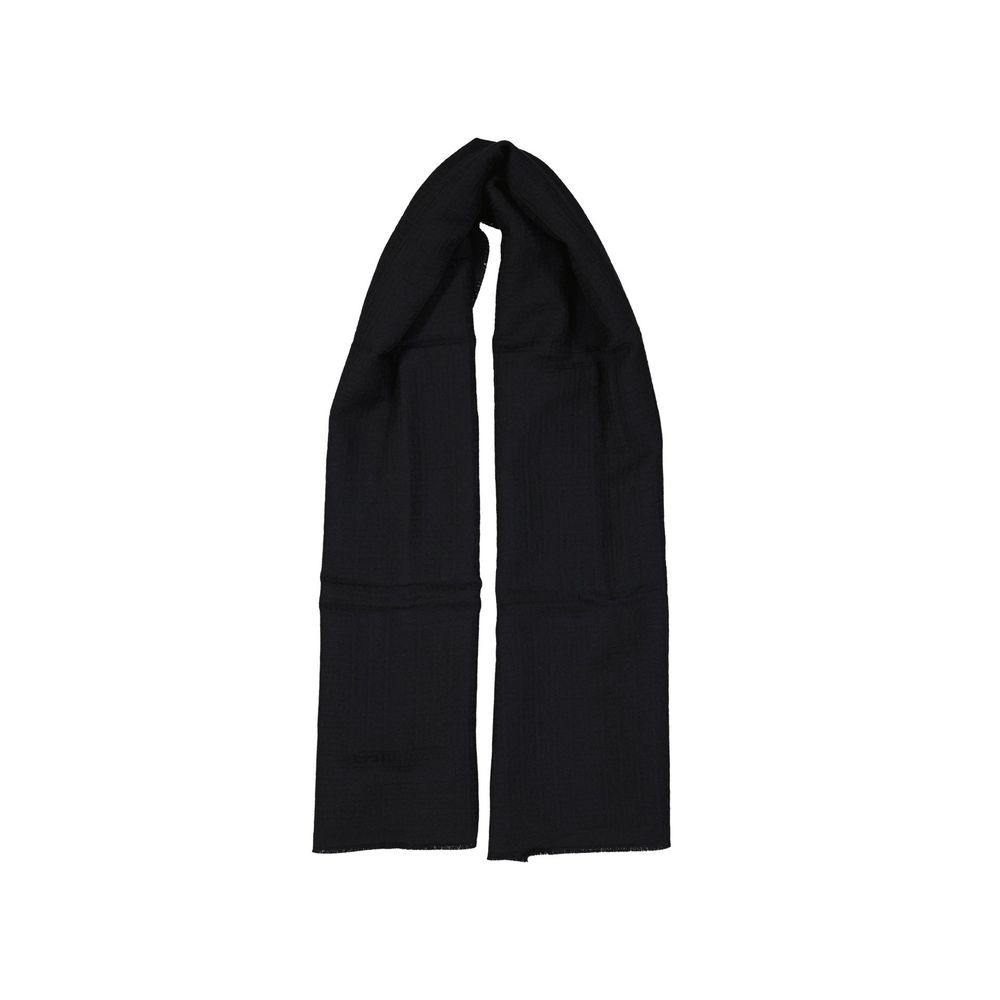 Givenchy Zwarte Sjaal van Scheerwol