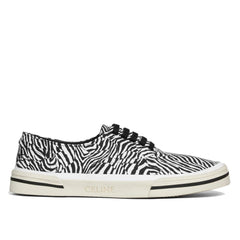 Celine Black Canvas Sneakers