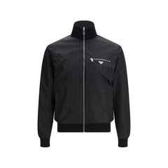 Prada Black Wool Oves Aries Jacket