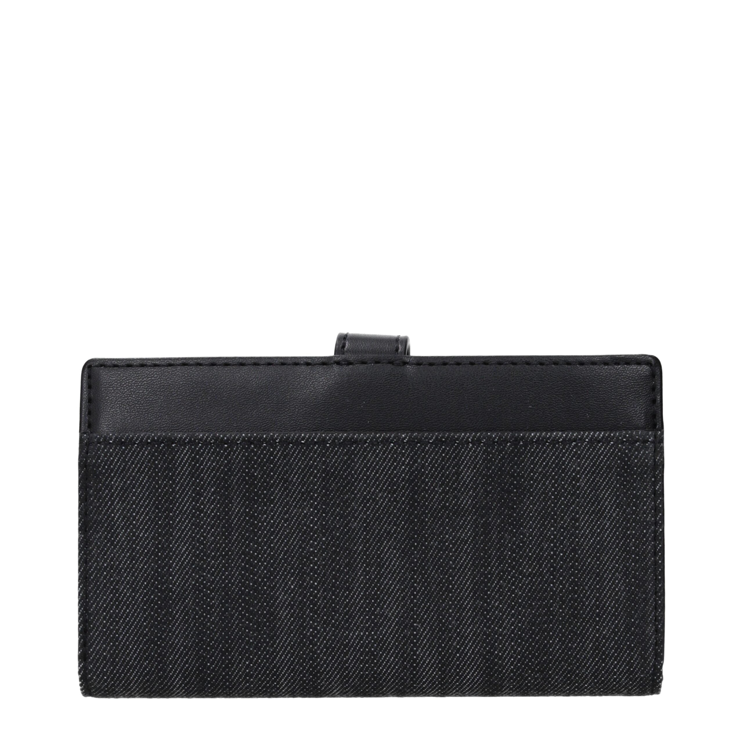 Michael Kors Schwarzes Stoffportemonnaie