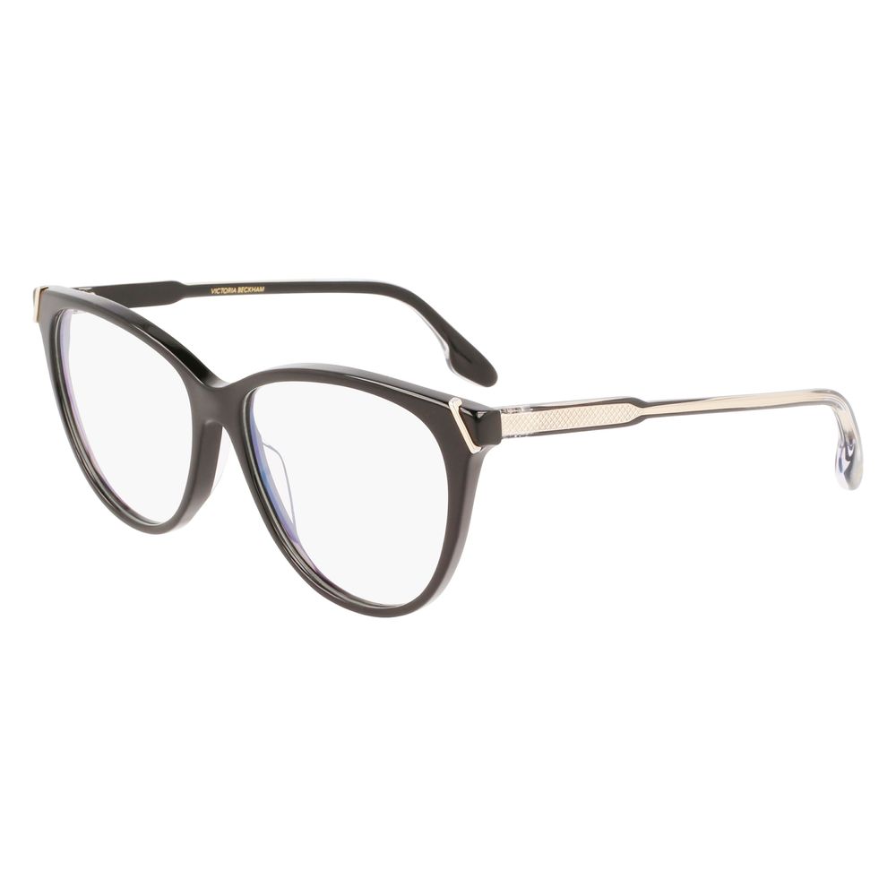 Victoria Beckham Schwarze Azetat-Brille (Gestell)