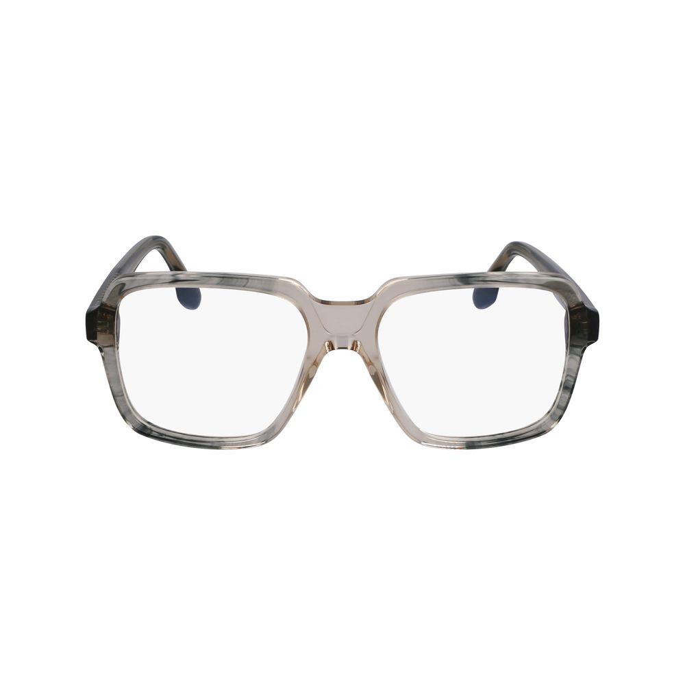 Victoria Beckham Brillen aus grauem Acetat (Fassungen)