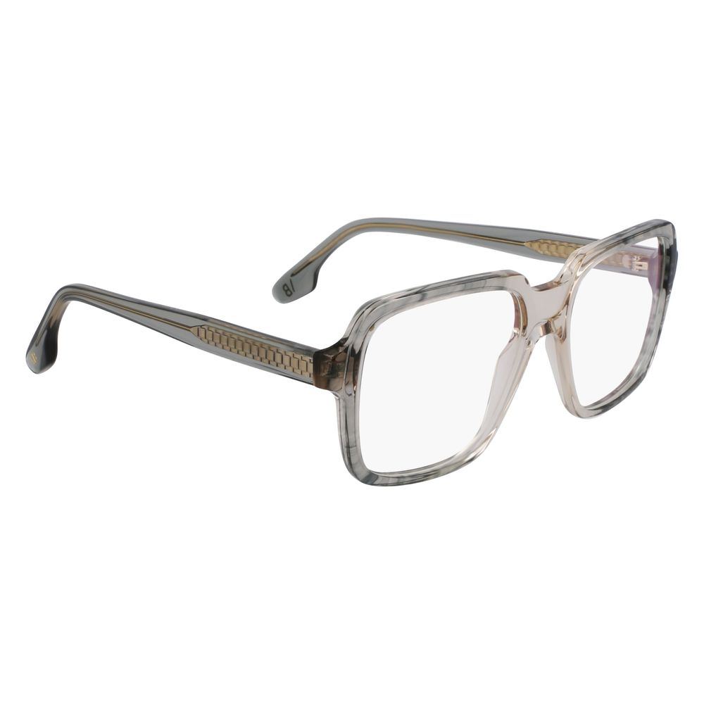 Victoria Beckham Brillen aus grauem Acetat (Fassungen)