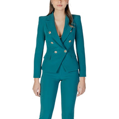 Rinascimento Black Polyester Blazer