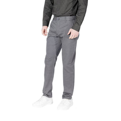 Armani Exchange Blauwe Katoenen Skinny Broek