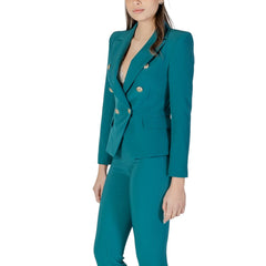Rinascimento Black Polyester Blazer