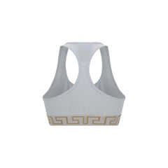 Versace White Cotton Bra