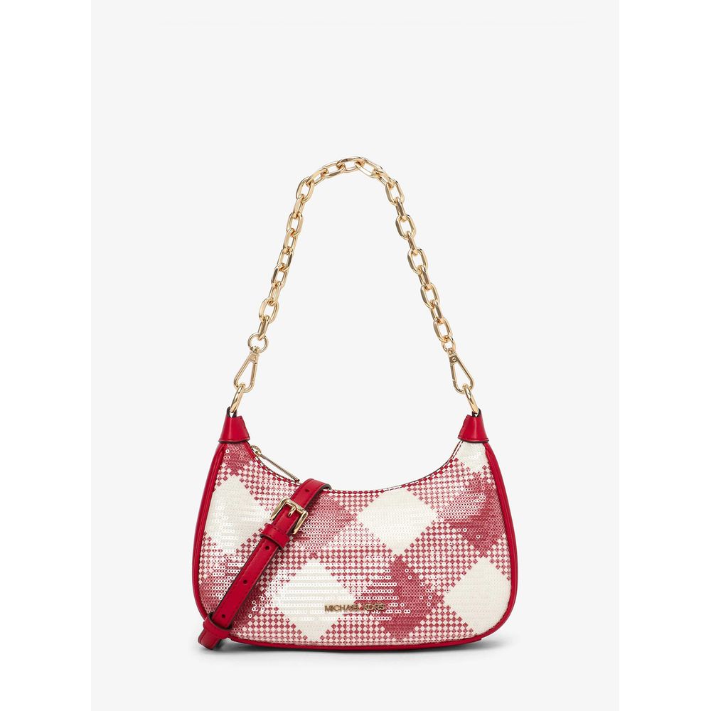 Michael Kors Mehrfarbige Canvas-Schultertasche