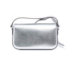 Michael Kors Gray Leather Shoulder Bag