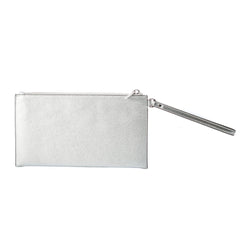 Michael Kors Grijze Leren Clutch Tas