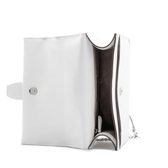 Michael Kors Witte Leren Schoudertas