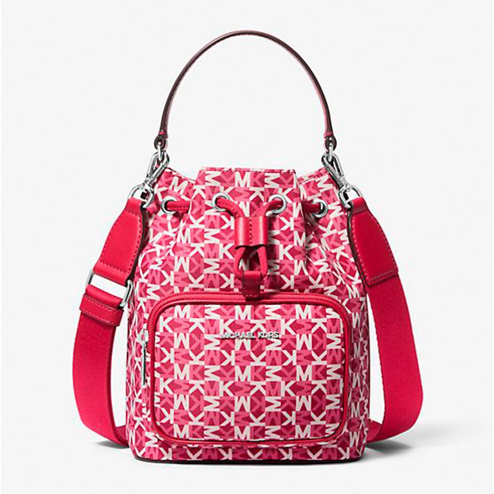 Michael Kors Mehrfarbige Nylon-Beuteltasche