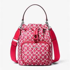 Michael Kors Mehrfarbige Nylon-Beuteltasche