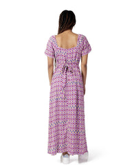 Only Purple Viscose Casual Dress