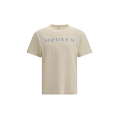 Alexander McQueen Beige Katoenen T-Shirt