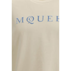 Alexander McQueen Beige Katoenen T-Shirt
