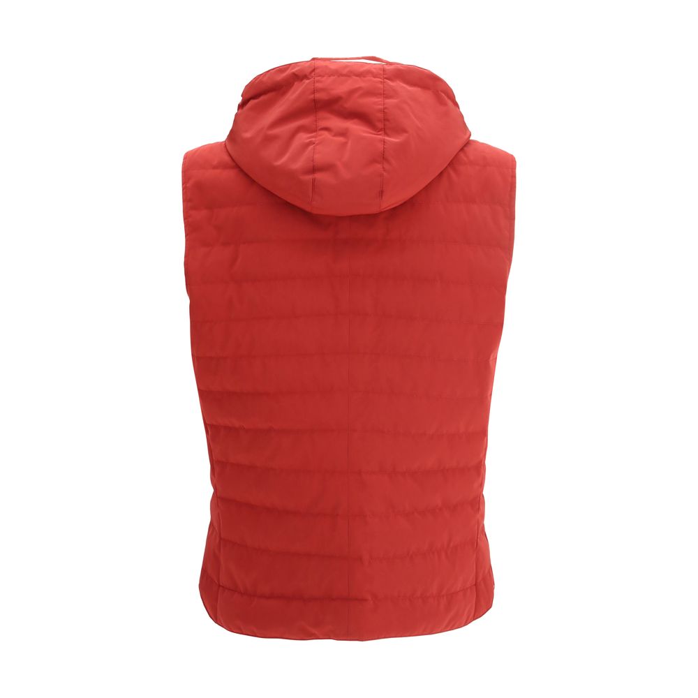 Brunello Cucinelli Mouwloos Jack van Multicolor Polyester