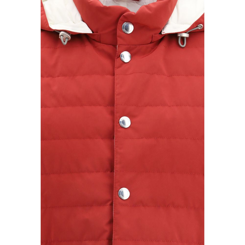 Brunello Cucinelli Mouwloos Jack van Multicolor Polyester