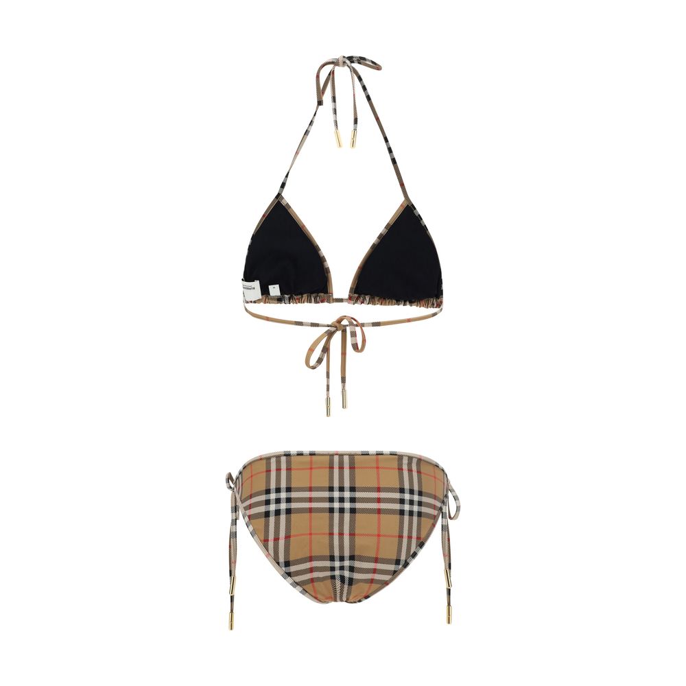 Burberry Bikini aus braunem Polyamid