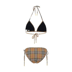Burberry Bikini aus braunem Polyamid