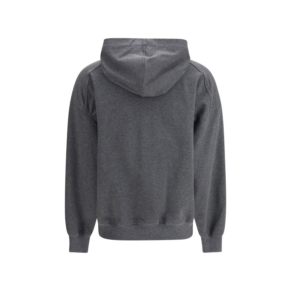 Brunello Cucinelli Grau Baumwoll-Sweatshirt