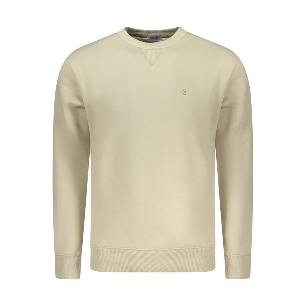 Coveri Moving Beige Baumwoll-Herren-Sweatshirt