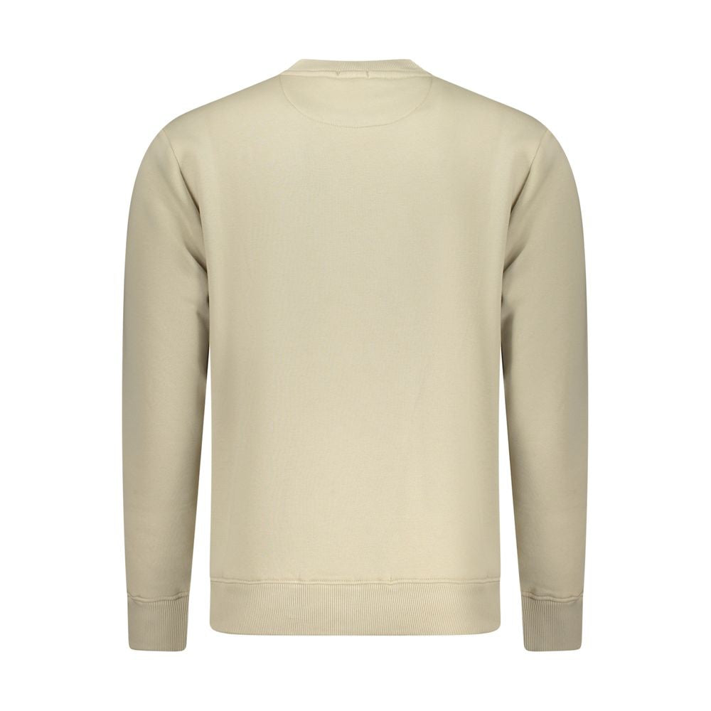 Coveri Moving Beige Baumwoll-Herren-Sweatshirt