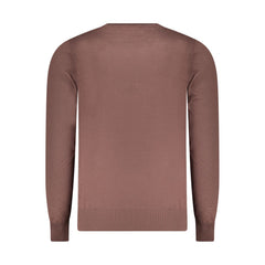 Coveri Moving Marrone Viscosa Mens Sweater