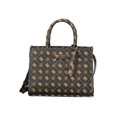 Guess Jeans Marrone Poliuretano Damenhandtasche