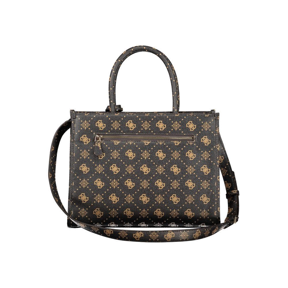 Guess Jeans Marrone Poliuretano Damenhandtasche