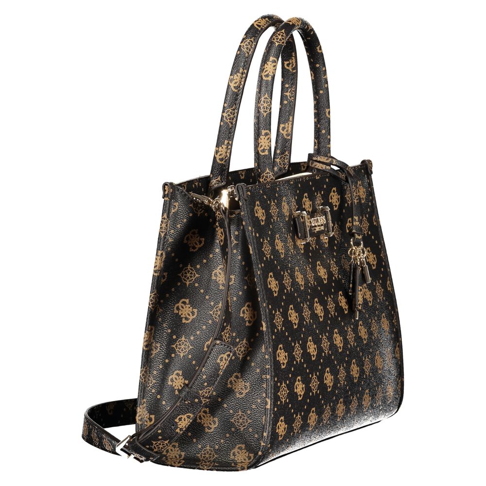Guess Jeans Marrone Poliuretano Damenhandtasche