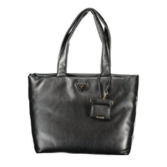 Guess Jeans Zwarte Polyurethaan Dames Handtas
