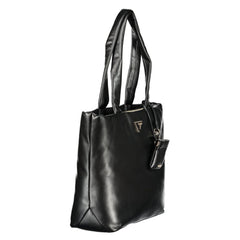 Guess Jeans Zwarte Polyurethaan Dames Handtas