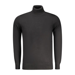 Coveri Moving Nero Viskose Herren Pullover