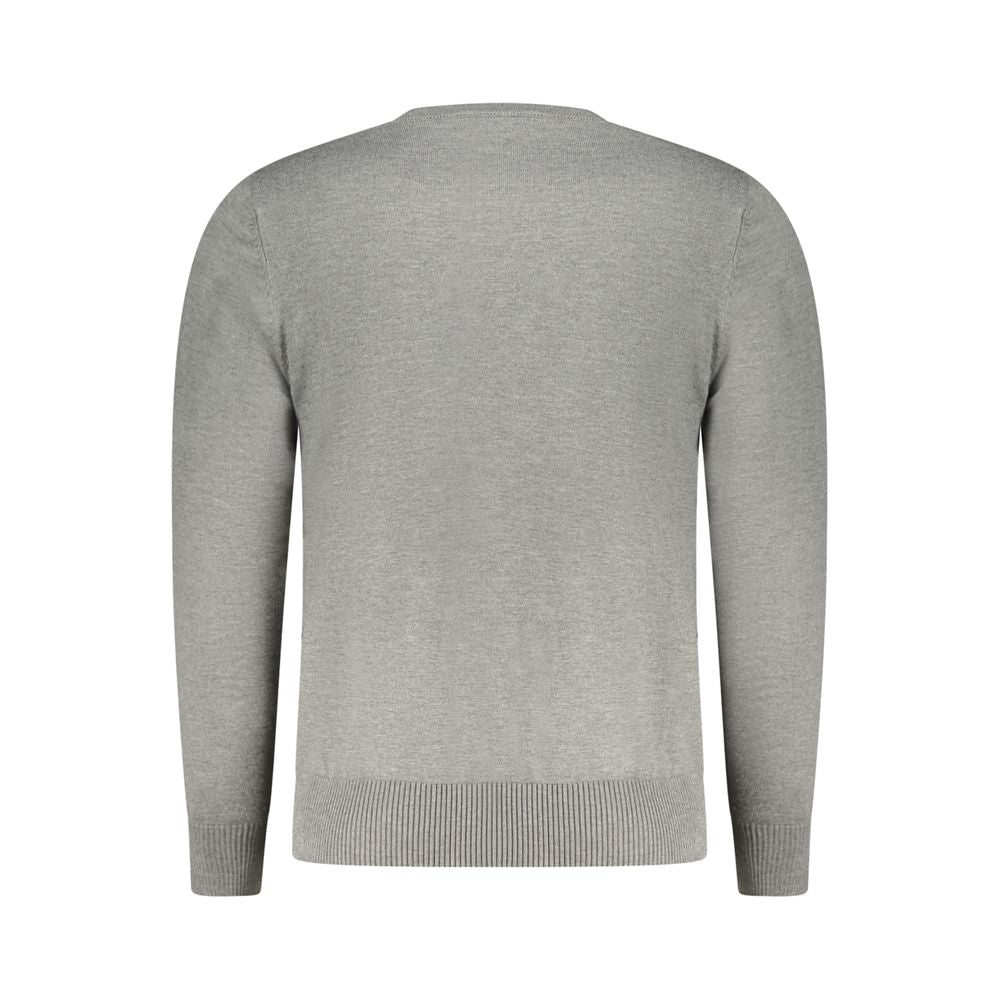 Coveri Moving Grigio Viskose Herren Pullover