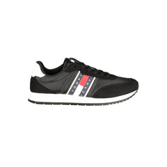 Tommy Hilfiger Zwarte Polyurethaan Heren Sneaker