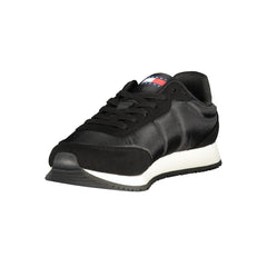 Tommy Hilfiger Zwarte Polyurethaan Heren Sneaker