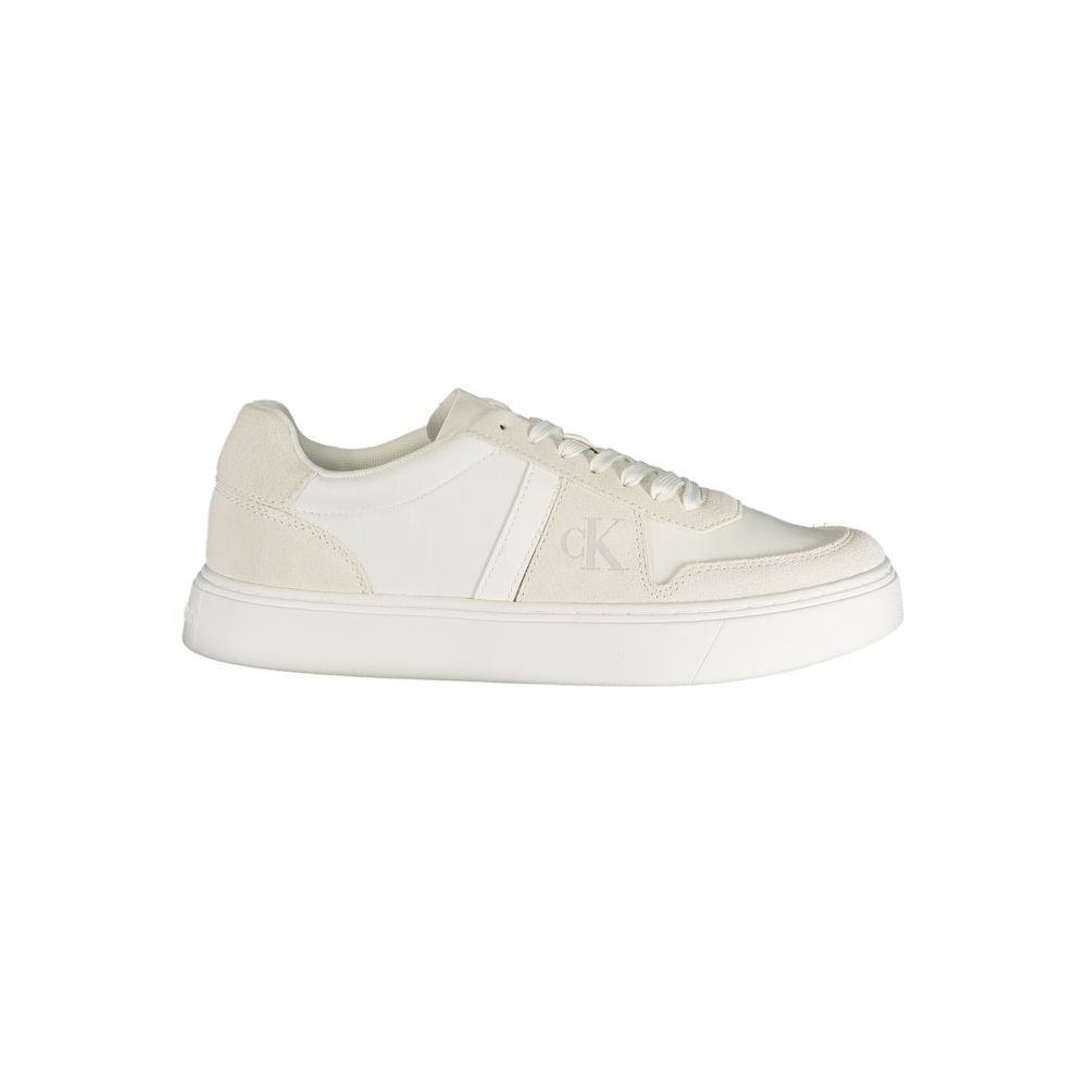 Calvin Klein Bianco Polyester Herren Sneaker