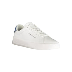 Tommy Hilfiger Herren-Sneaker aus weißem Polyurethan