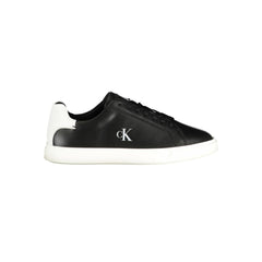 Calvin Klein Schwarzer Polyurethan Damen Sneaker