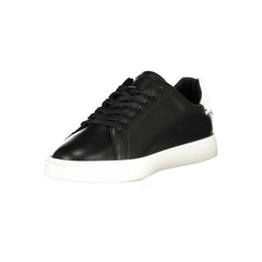 Calvin Klein Schwarzer Polyurethan Damen Sneaker