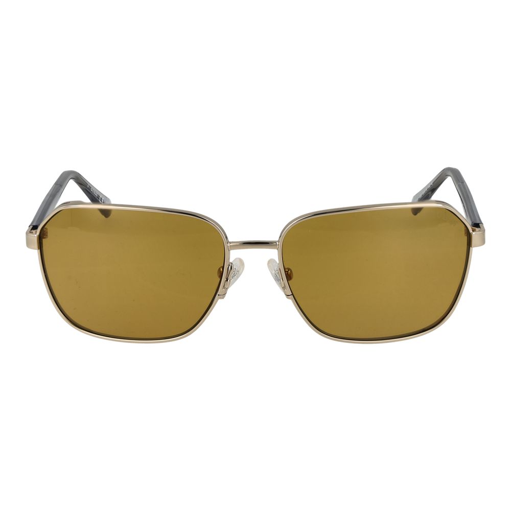 Guess – Sonnenbrille aus goldenem Metall