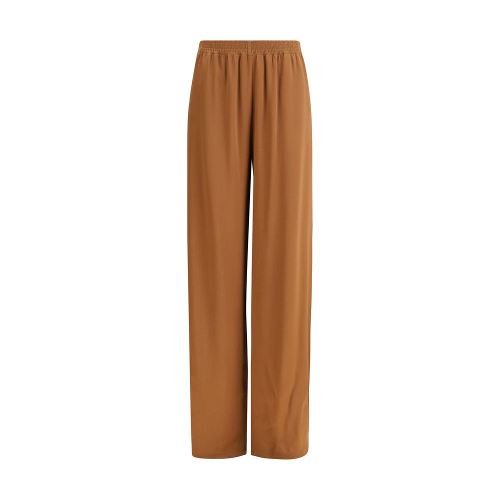 Fabiana Filippi Beigefarbene Freizeithose aus Viskose