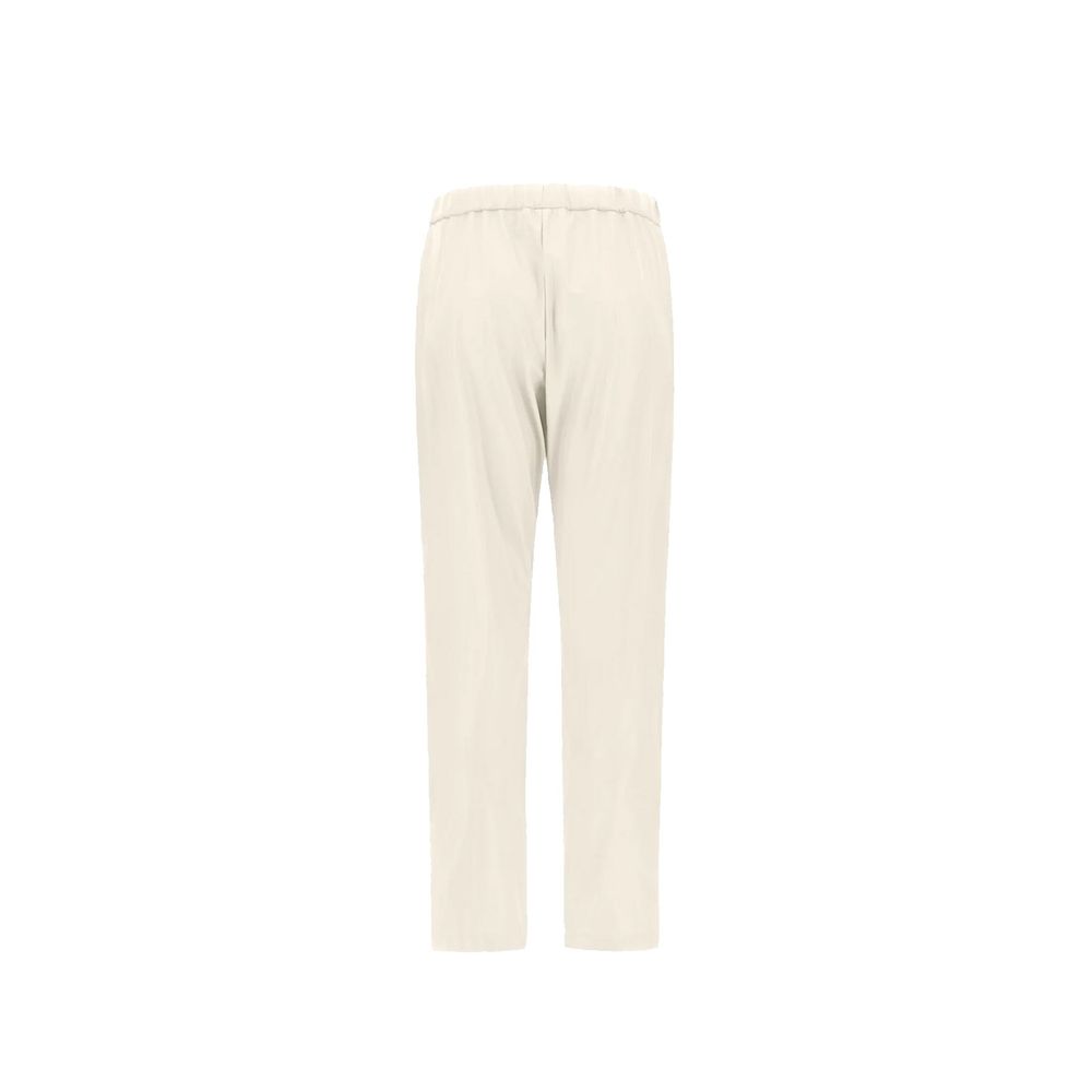Herno weiße Freizeithose aus Polyester