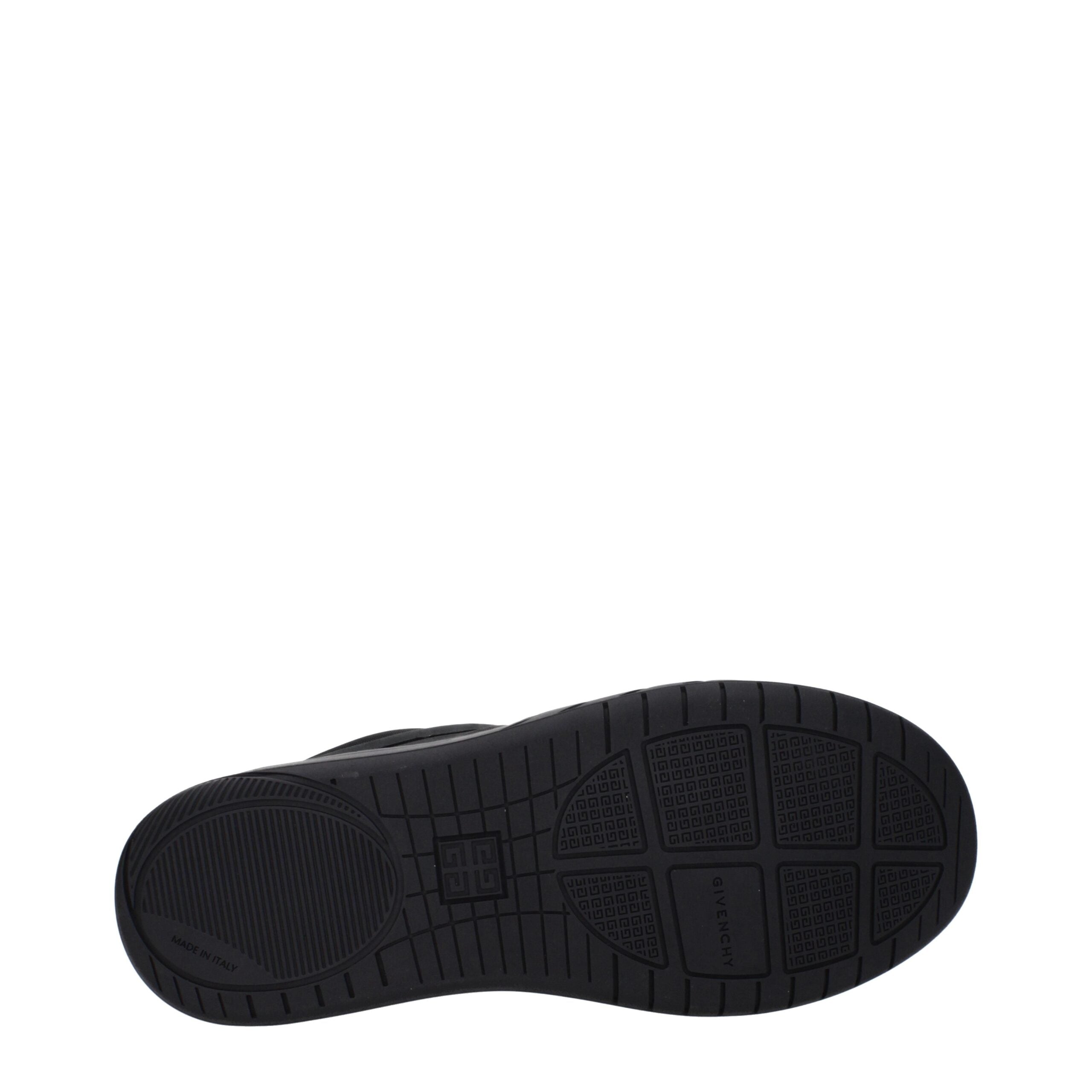 Givenchy Zwarte Stoffen Lage Sneakers
